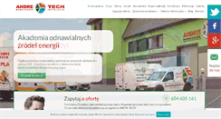 Desktop Screenshot of andre-tech.pl
