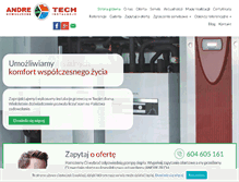 Tablet Screenshot of andre-tech.pl